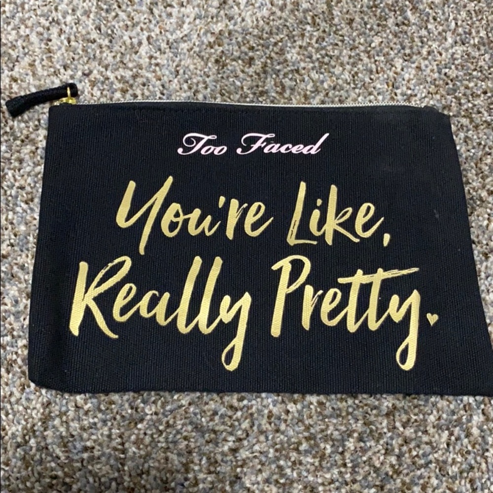 Too Faced “You’re Like Really Pretty” Makeup Bag